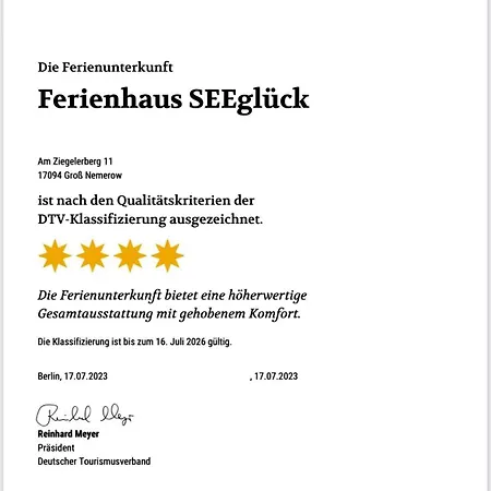 Seeglueck 2 Am Tollensesee Holiday home *